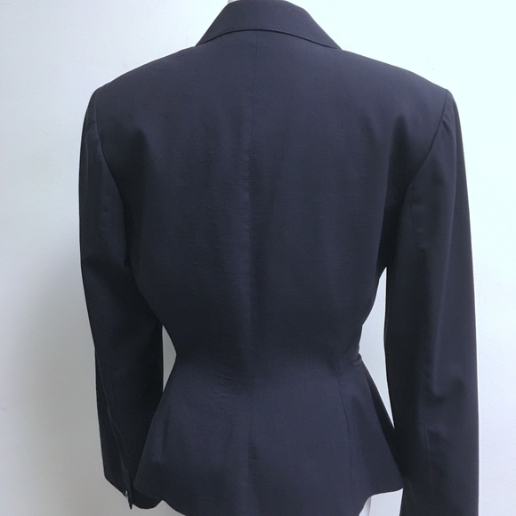 CLAUDE MONTANA Double breasted peplum blazer jacket  i40 vintage - Picture 5 of 8